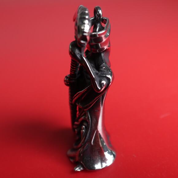 Stainless Steel Grim Reaper Pendant SP-604 - Picture 5 of 7